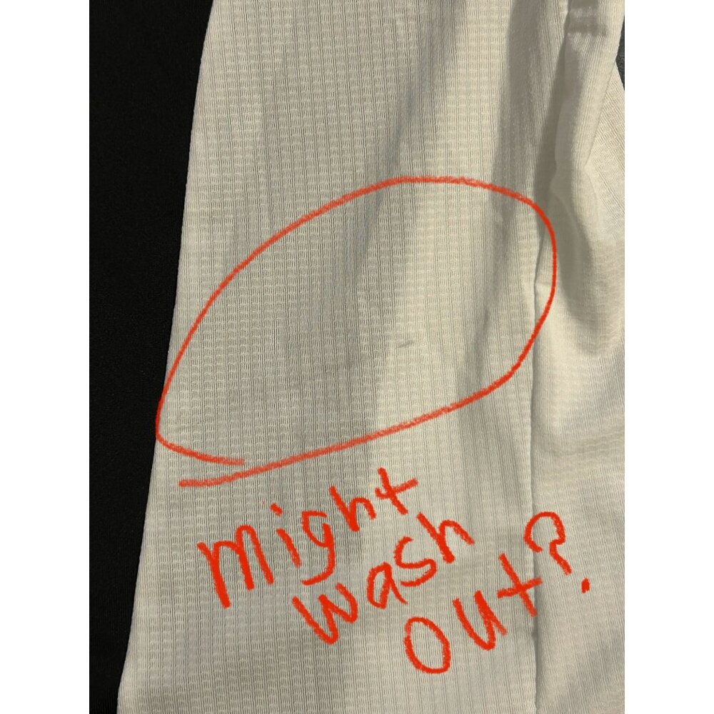 Xersion Women's Quick-Dri Black & White Cycling Shirt XL with Back Pockets NWT - Picture 10 of 10